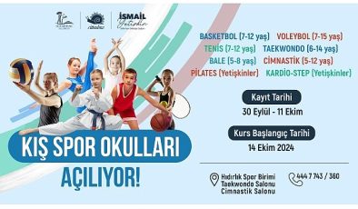 Seferihisar'da Kış Spor Okulları heyecanı başlıyor